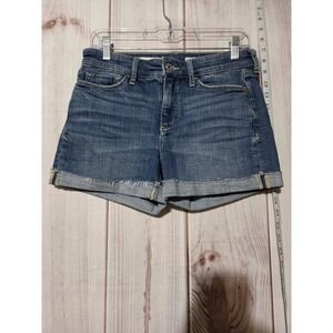 Pilcro and the Letterpress‎ Anthropologie Denim Jean Shorts Cuffed Ladies 25
